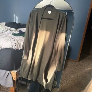 Cielo Olive Green Knit Cardigan